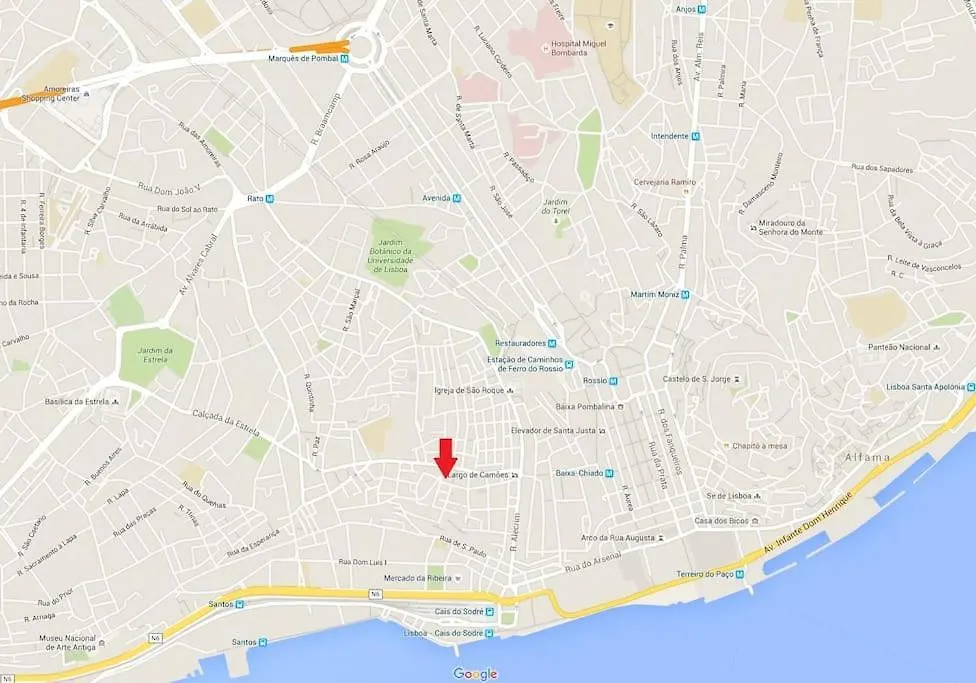 B1 Bairro Alto - Bica Central Spacious Bright Лиссабон